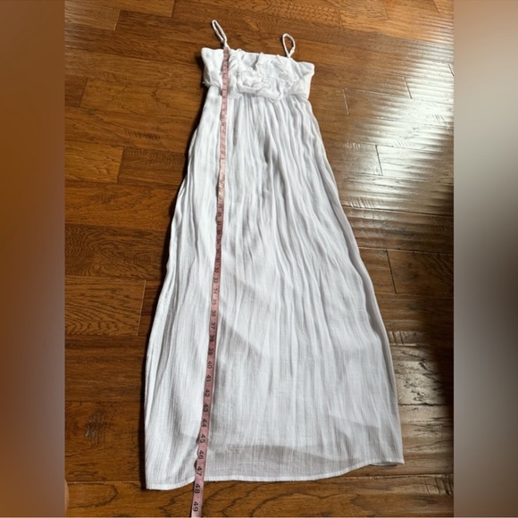 IZ Beyer White Ruffle Maxi Dress - Picture 7 of 10